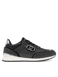 Liu Jo Sneakersy Low 01 BF5013 TX365 Czarny. Czarne obuwie sportowe damskie Liu Jo, ze skóry, bez zapięcia. Za 529.99 zł.