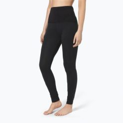 Spodnie termoaktywne damskie super.natural Tundra 175 Comfy. Czarne spodnie sportowe damskie super.natural, na zimę, s, bez wzorów, z materiału, narciarskie. Za 399.99 zł.