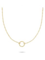 Tamaris Naszyjnik z zawieszką - dł. 45 cm rozmiar: onesize. Żółte naszyjniki damskie Tamaris, ze stali. Za 86.99 zł.