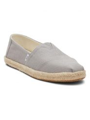 TOMS Espadryle w kolorze szarym rozmiar: 40. Szare espadryle damskie TOMS, bez wzorów, bez obcasa. Za 193.24 zł.