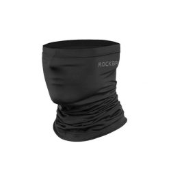 Komin rowerowy motocyklowy Rockbros WB-001B. Czarne kominy damskie ROCKBROS, bez wzorów, z jedwabiu. Za 29.00 zł.