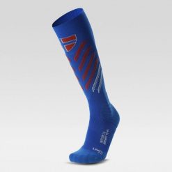 Skarpety narciarskie dla dorosłych UYN Natyon 3.0 Ski Socks Norway. Niebieskie skarpetki damskie Uyn, bez wzorów. Za 169.99 zł.
