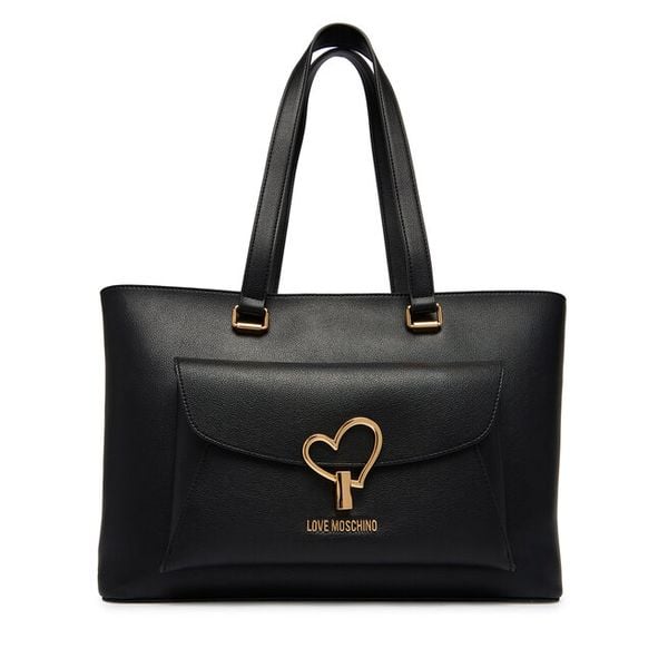 Torebka LOVE MOSCHINO. Czarne torebki klasyczne damskie Love Moschino, bez dodatków. Za 1,049.00 zł.