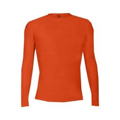 Koszulka z długim rękawem Pro Compression Adults Men Round Neck Undershirt. Brązowe koszulki damskie BADGER SPORT, m, bez wzorów, bez kołnierzyka, bez ramiączek. Za 215.95 zł.