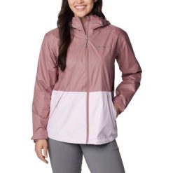 Płaszcz przeciwdeszczowy damski Columbia Inner Limits III. Czerwone płaszcze damskie Columbia, m, bez wzorów, bez kaptura. Za 489.00 zł.