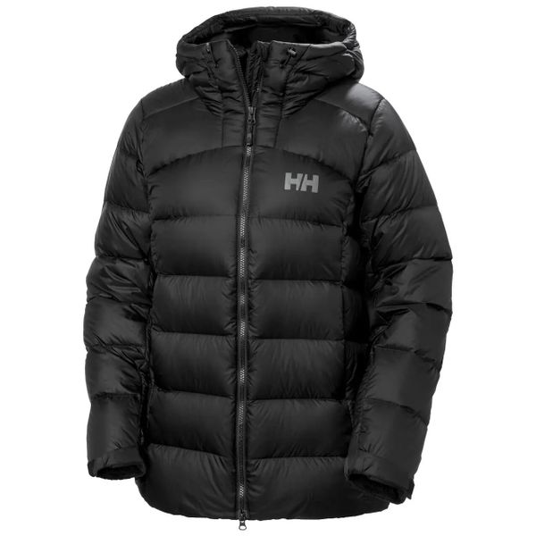 Damska kurtka z kapturem Helly Hansen Glacier Down. Czarne kurtki damskie Helly Hansen, l, bez wzorów, z puchu, z kapturem. Za 1,487.50 zł.