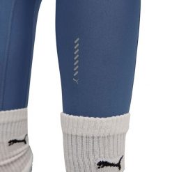 Damskie legginsy Puma Velocity. Niebieskie legginsy damskie Puma, bez wzorów. W wyprzedaży za 204.85 zł.