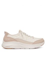 Skechers Sneakersy Contour Foam - Cozy Fit 150404/NTTP Beżowy. Brązowe obuwie sportowe damskie Skechers, z materiału, bez zapięcia. Za 399.99 zł.