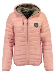 Geographical Norway Kurtka pikowana "Bambway" w kolorze jasnoróżowym rozmiar: XL. Różowe kurtki damskie Geographical Norway, xl, bez wzorów, bez kaptura. Za 158.10 zł.