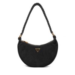 Torebka Guess. Czarne torebki klasyczne damskie Guess, bez dodatków. Za 439.99 zł.
