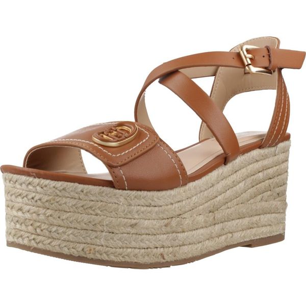 Sandały LIU-JO BALI 01 Brązowy. Brązowe sandały damskie Liu Jo, bez wzorów, ze skóry, bez obcasa, bez zapięcia. Za 475.99 zł.