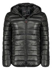 Geographical Norway Kurtka pikowana "Annecy" w kolorze czarnym rozmiar: XXL. Czarne kurtki damskie Geographical Norway, xxl, bez wzorów, bez kaptura. Za 140.20 zł.