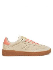 D.Franklin Sneakersy DFSH387005 Beżowy. Brązowe obuwie sportowe damskie D.Franklin, ze skóry, bez zapięcia. Za 289.99 zł.