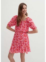 STEFANEL Sukienka ze wzorem rozmiar: 42. Sukienki damskie Stefanel, bez wzorów, z wiskozy, bez ramiączek. Za 180.49 zł.