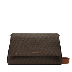Torebka MICHAEL Michael Kors. Brązowe listonoszki damskie MICHAEL Michael Kors, bez wzorów, bez dodatków. Za 939.99 zł.