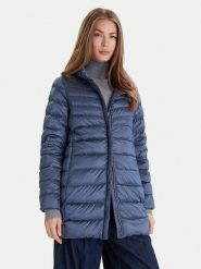 Geox Płaszcz zimowy Jaysen W4625D T3154 F4624 Granatowy Regular Fit. Niebieskie płaszcze damskie Geox, na zimę, bez wzorów, z syntetyku, bez kaptura. Za 1,129.00 zł.