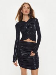 NORMA KAMALI Sukienka koktajlowa ST2246LME39951 Granatowy Slim Fit. Niebieskie sukienki damskie Norma Kamali, bez wzorów, z syntetyku, wizytowe, bez ramiączek. Za 1,049.00 zł.