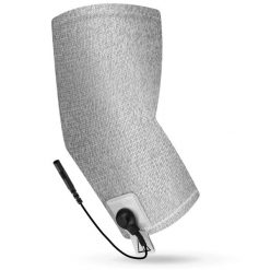 Opaska przewodząca do elektrostymulacji łokcia 4FIZJO. Szare paski damskie 4FIZJO, bez wzorów. Za 49.99 zł.