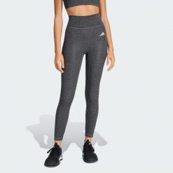 Legginsy Optime Essentials Workout Heather 7/8. Szare legginsy damskie Adidas, s, bez wzorów, z elastanu. Za 219.00 zł.