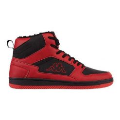 Buty Unisex Dla Dorosłych Z Podszewką Z Futra. Czarne obuwie trekkingowe damskie Kappa, z gumy, bez zapięcia. Za 306.99 zł.