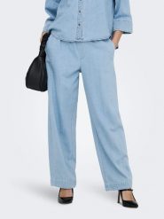 ONLY Dżinsy - Comfort fit - w kolorze błękitnym rozmiar: XS/L32. Niebieskie jeansy damskie Only, z podwyższonym stanem. Za 104.99 zł.