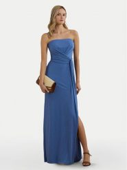 LAUREN RALPH LAUREN Sukienka wieczorowa 253963657002 Niebieski Regular Fit. Niebieskie sukienki damskie Lauren Ralph Lauren, bez wzorów, z syntetyku, wizytowe, bez ramiączek. Za 1,139.00 zł.