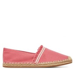 Espadryle Tommy Hilfiger. Czerwone espadryle damskie Tommy Hilfiger, bez wzorów, bez obcasa. Za 219.99 zł.