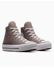 Converse Sneakersy "Ctas Lift Platform" w kolorze brązowym rozmiar: 41. Brązowe obuwie sportowe damskie Converse, za kostkę, bez zapięcia. Za 320.63 zł.