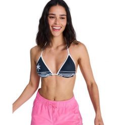 Trójkątny stanik bikini dla Kobiety THE RETRO ESSENTIALS Czarny. Szare bikini Roxy, bez wzorów, z elastanu. Za 129.99 zł.