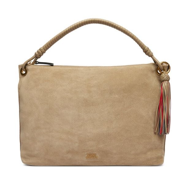 Torebka Tommy Hilfiger. Brązowe torebki klasyczne damskie Tommy Hilfiger, bez dodatków. Za 632.99 zł.