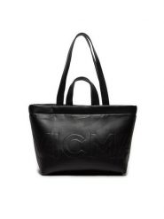 Vic Matié Torebka 1E0738T 999D040101 Czarny. Czarne shopper bag Vic Matié, bez wzorów, ze skóry, bez dodatków. Za 1,309.00 zł.