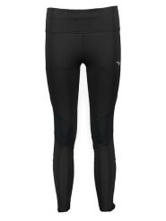 Mizuno Legginsy sportowe "Warmalite" w kolorze czarnym rozmiar: XL. Czarne legginsy damskie Mizuno, xl, bez wzorów. Za 114.17 zł.