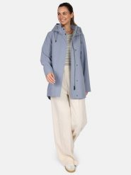 Fuchs Schmitt Płaszcz przejściowy w kolorze błękitnym rozmiar: 48. Niebieskie płaszcze damskie Fuchs Schmitt, bez wzorów, bez kaptura. Za 404.99 zł.