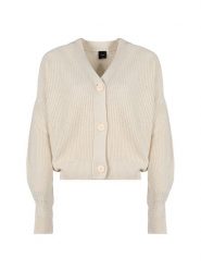 Pinko Kardigan "Radon" | 100851 A0OS | Kobieta | Ecru. Kardigany damskie Pinko, l, bez wzorów, z bawełny. W wyprzedaży za 499.00 zł.