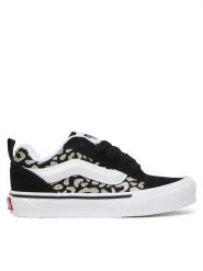 Vans Sneakersy Knu Skool VN000CYUBM81 Czarny. Czarne buty sportowe dziewczęce Vans, ze skóry, bez zapięcia. Za 299.99 zł.