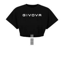 Givova damska koszulka z dekoltem łódką XL. Czarne koszulki sportowe damskie Givova, xl, bez wzorów, bez ramiączek. Za 262.99 zł.