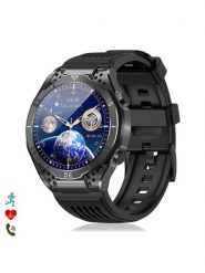 DAM Smartwatch "JA01" w kolorze czarnym rozmiar: onesize. Czarne zegarki damskie DAM, metalowe. Za 379.95 zł.