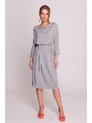Stylove Sukienka w kolorze szarym rozmiar: S/M. Szare sukienki damskie Stylove, bez wzorów, z tkaniny, bez ramiączek. Za 242.70 zł.