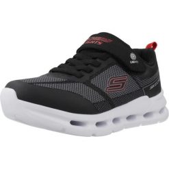 Buty SKECHERS GLIDE STEP LIGHT Czarny. Czarne obuwie trekkingowe damskie Skechers, z syntetyku, bez zapięcia. Za 238.99 zł.