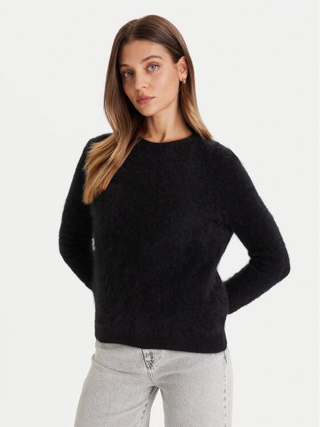 ViCOLO Sweter 22066F Czarny Regular Fit. Czarne swetry klasyczne damskie ViCOLO, s, z kaszmiru, bez kołnierzyka. Za 619.00 zł.