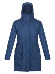 Regatta Parka w kolorze niebieskim rozmiar: 44. Niebieskie parki damskie Regatta, m, z tkaniny, bez kaptura. Za 193.24 zł.