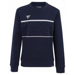 Bluza damska lifestyle Tecnifibre Team Sweater. Białe bluzy damskie TECNIFIBRE, bez wzorów, bez kaptura. Za 248.00 zł.