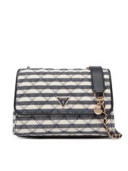 Guess Torebka Giully II HWAG96 73200 Granatowy. Niebieskie listonoszki damskie Guess, z aplikacjami, z materiału, bez dodatków. Za 589.99 zł.