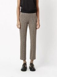 Rosner Spodnie w kolorze beżowym rozmiar: 46/L30. Brązowe spodnie materiałowe damskie Rosner, bez wzorów, z materiału. Za 208.99 zł.