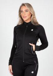 Rochelle Kurtka dresowa - Czarny. Czarne kurtki damskie GORILLA WEAR, s, bez wzorów, z dresówki, bez kaptura. Za 258.00 zł.