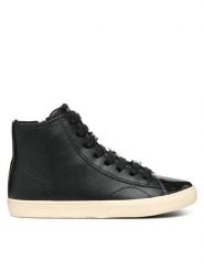 Geox Sneakersy J Gisli Girl J464NJ 0BCKC C9999 M Czarny. Czarne buty sportowe dziewczęce Geox, ze skóry, bez zapięcia. Za 199.99 zł.
