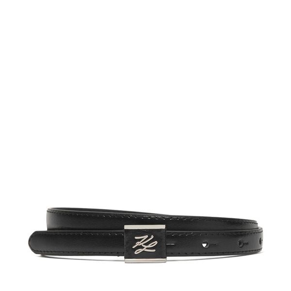 Pasek Damski KARL LAGERFELD. Czarne paski damskie KARL LAGERFELD, bez wzorów. Za 248.99 zł.