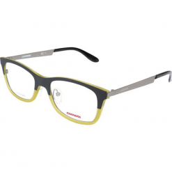 Oprawki "5032/V" w kolorze czarno-żółtym. Czarne okulary przeciwsłoneczne damskie Carrera, Ferragamo. W wyprzedaży za 119.95 zł.