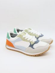 Bellucci Sneakersy w kolorze biało-błękitnym rozmiar: 41. Białe obuwie sportowe damskie Bellucci, bez zapięcia. Za 117.99 zł.