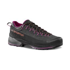 Buty podejściowe damskie La Sportiva TX4 Evo z membraną. Czarne obuwie trekkingowe damskie La Sportiva, bez zapięcia. Za 786.99 zł.